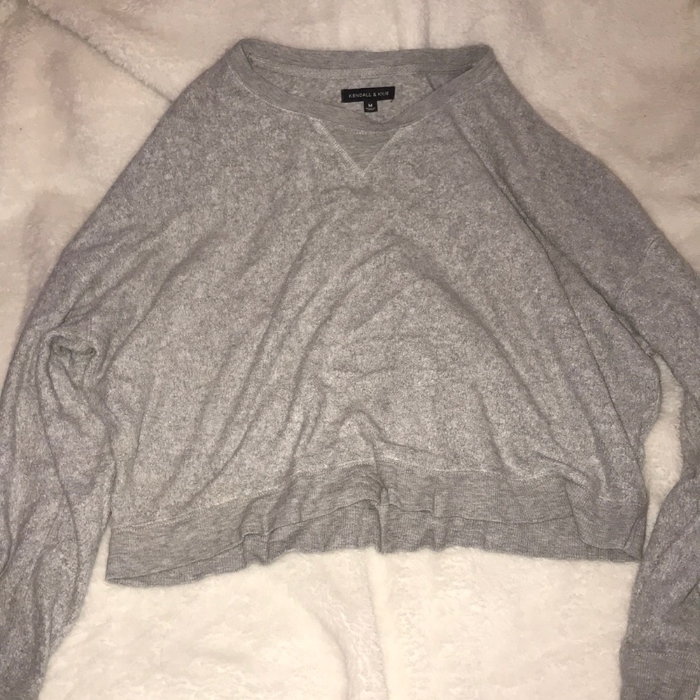 Pacsun cropped crewneck
